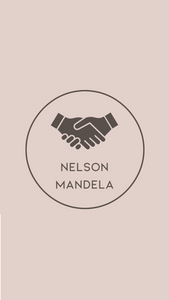 Nelson Mandela Letter - Campaigner/President