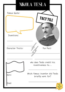 Nikola Tesla Fact File