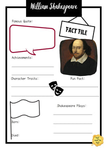 William Shakespeare Fact File