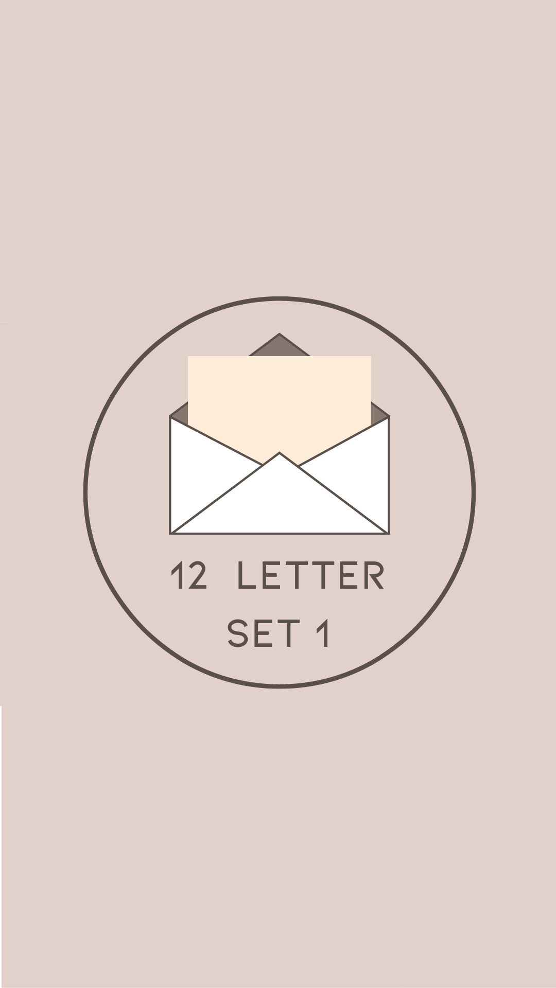 12 Letter Set 1