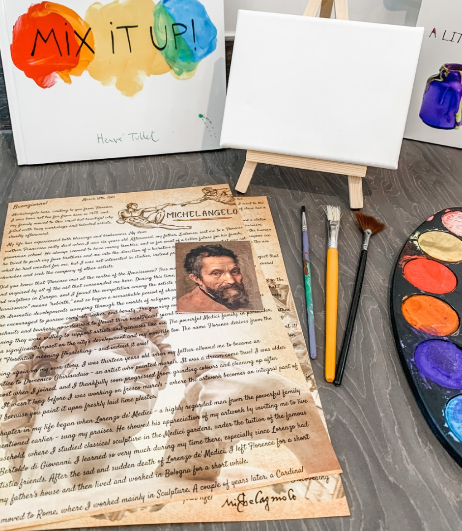 Michelangelo Letter - Artist